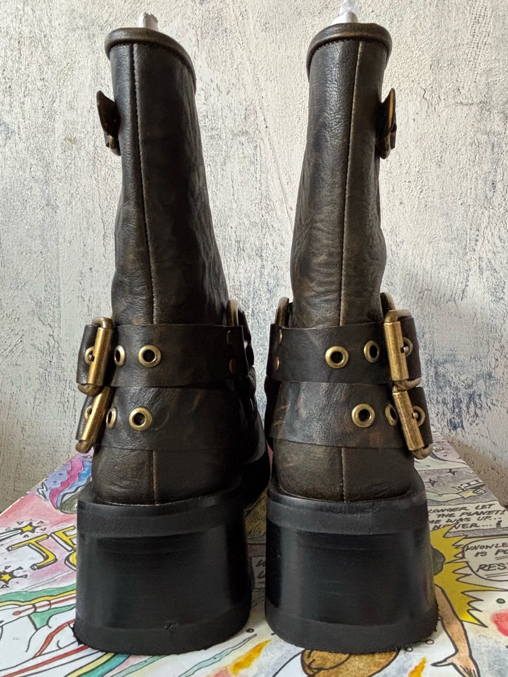 Free People moto boots by Jeffrey Campbell - Picture 5 of 10